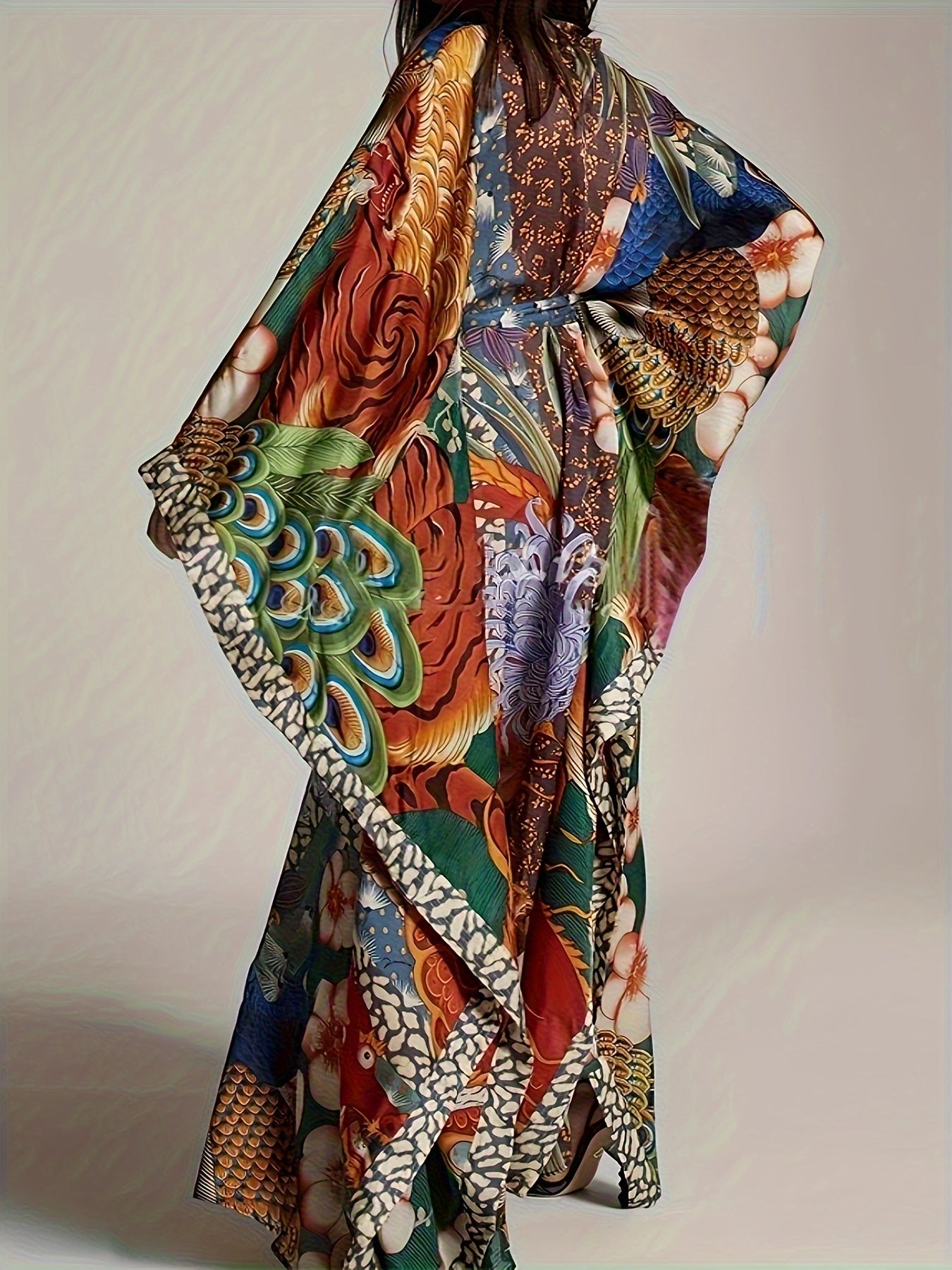 Aogiku - Robe Kimono