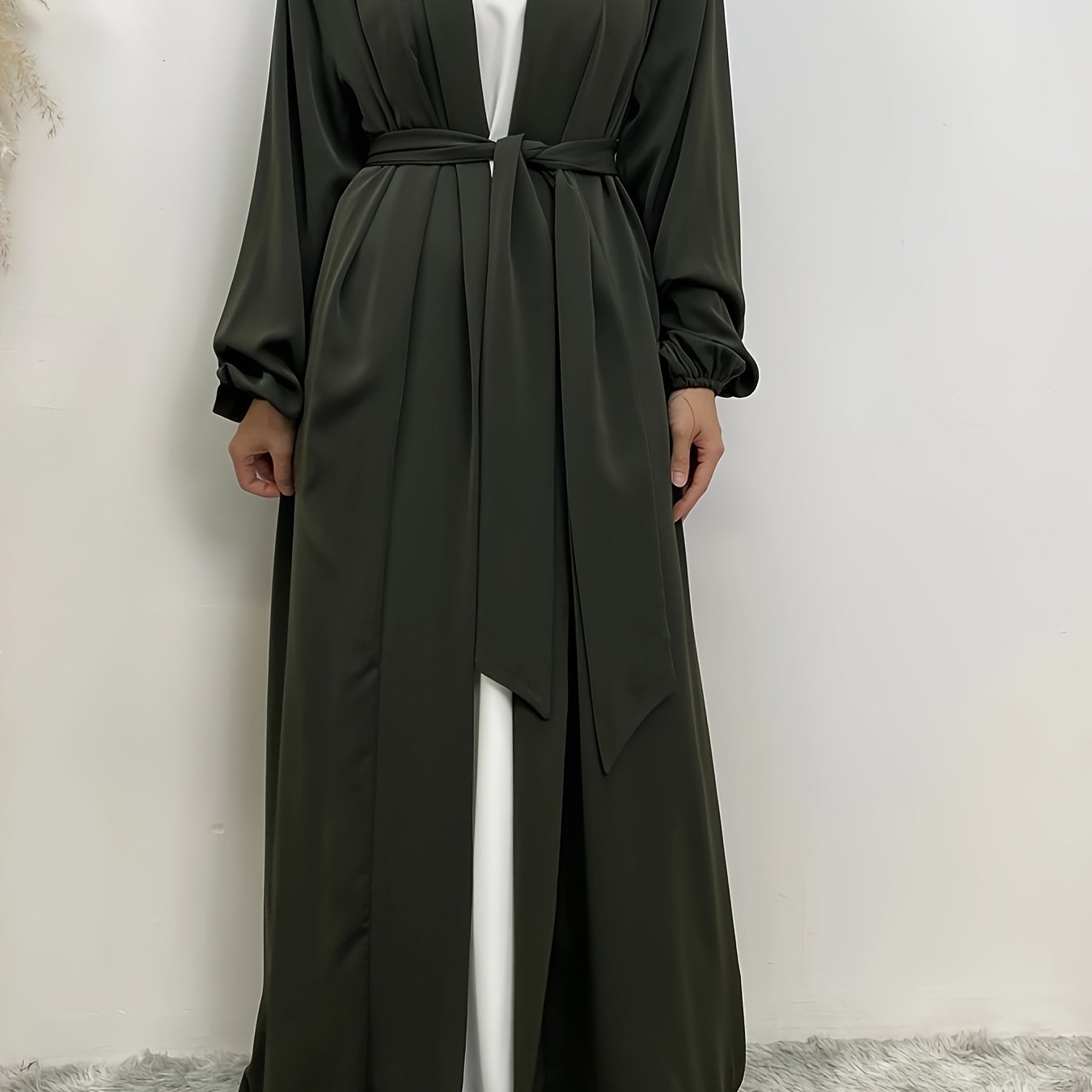 Yami Sabi - Abaya kimono - Vert