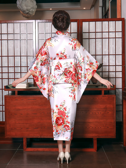 Shiranami - Kimono Japonais - Blanc