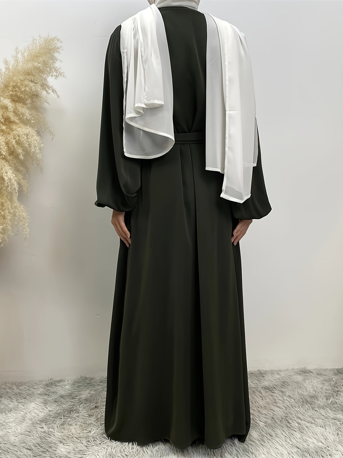 Yami Sabi - Abaya kimono - Vert