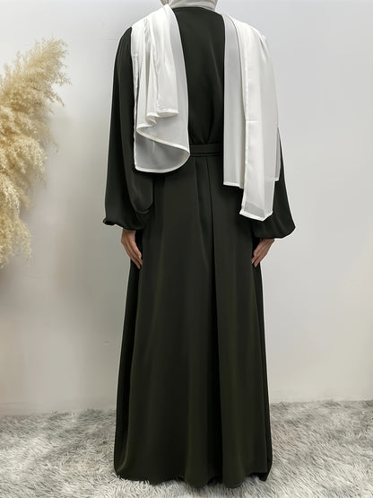 Yami Sabi - Abaya kimono - Vert