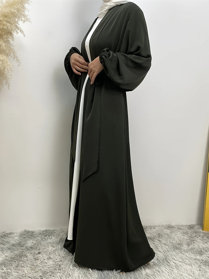 Yami Sabi - Abaya kimono - Vert