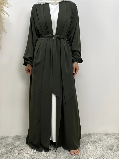 Yami Sabi - Abaya kimono - Vert