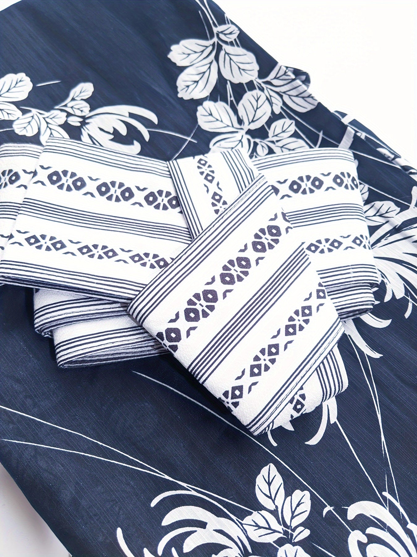 Takeshi - Kimono Japonais Homme Traditionnel -  Bleu