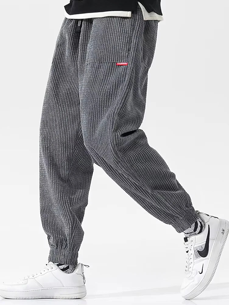 homme  - Pantalon Japonais Velours