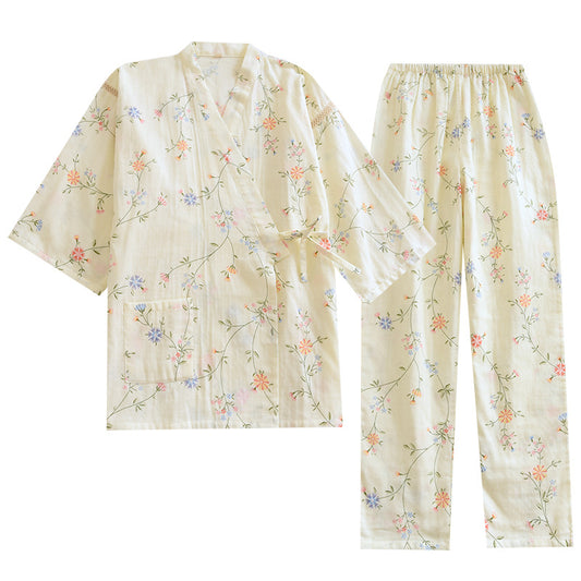 Ensemble pyjama 2 pièces - Jaune 