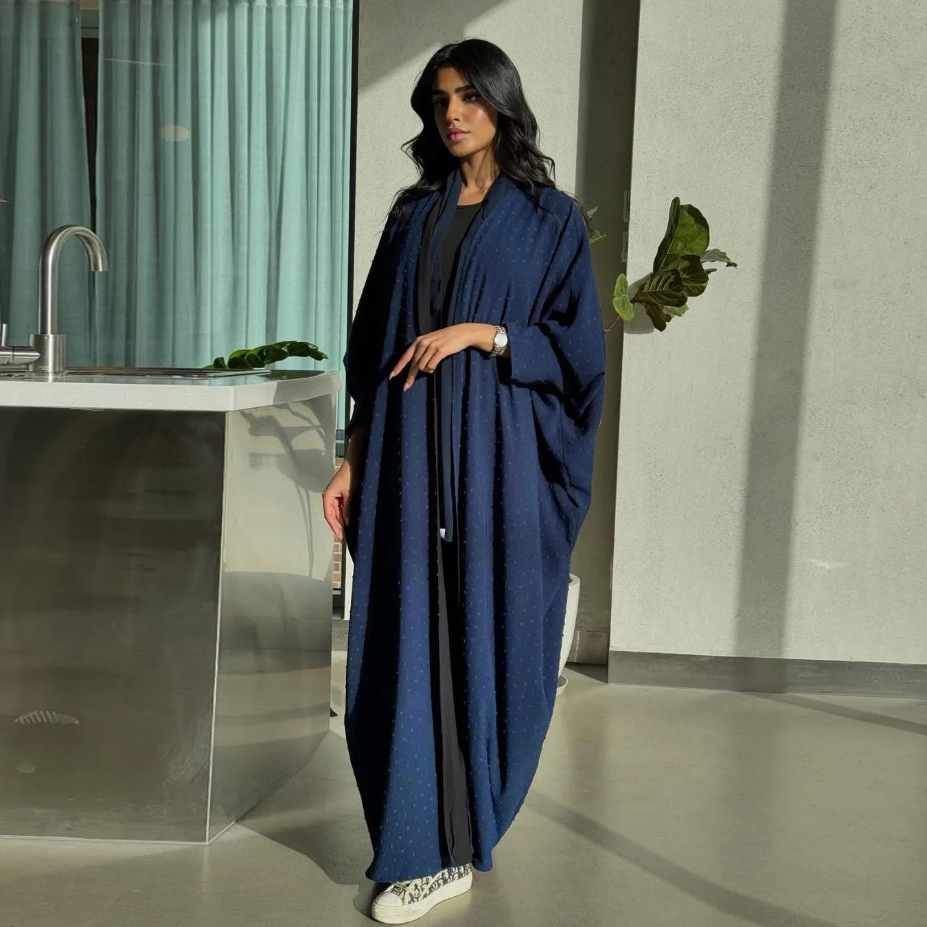 Ao Sora - Abaya Kimono - Bleu