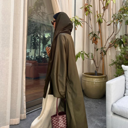 Midori Kaze - Kimono Abaya - Vert