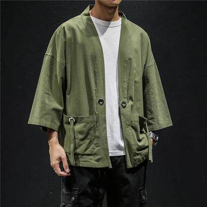 Gsene - Veste Kimono Retro Japonais