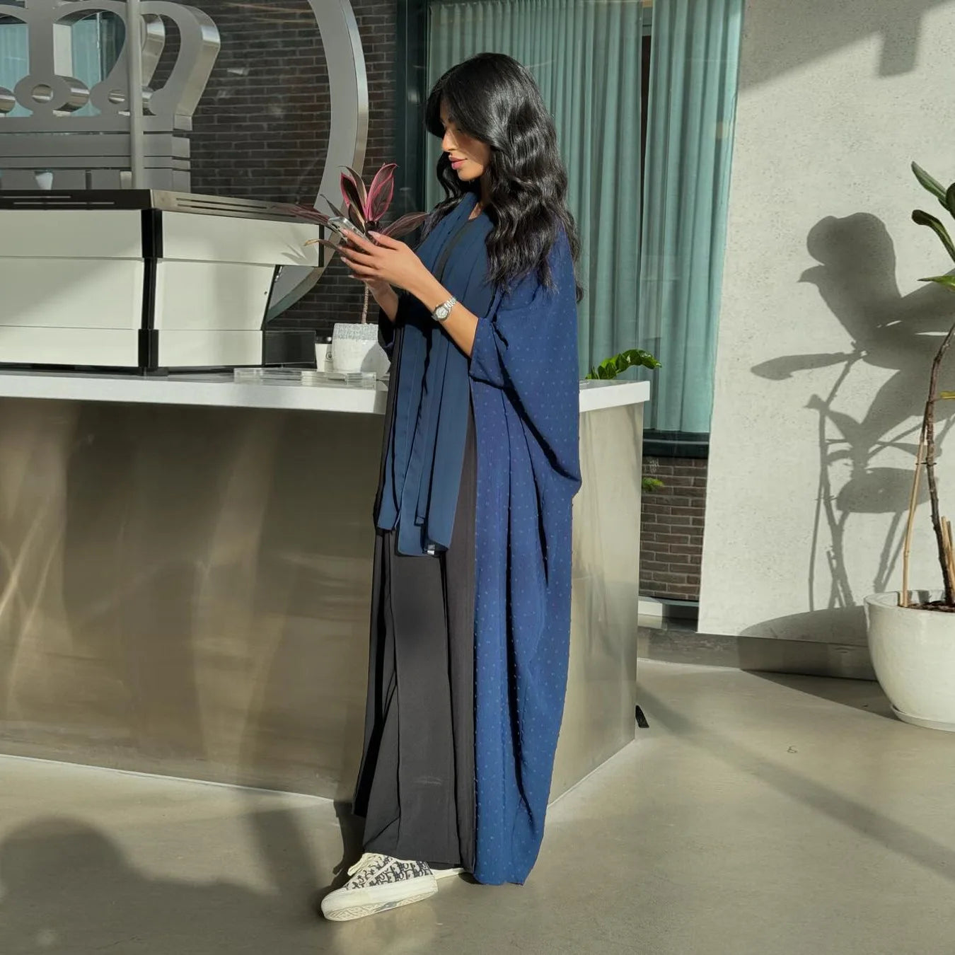 Ao Sora - Abaya Kimono - Bleu