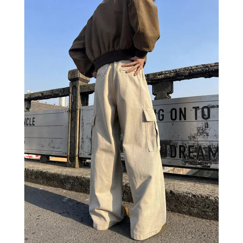 Zubon Kōdo - Pantalon  Cargo - Beige