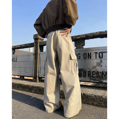 Zubon Kōdo - Pantalon  Cargo - Beige