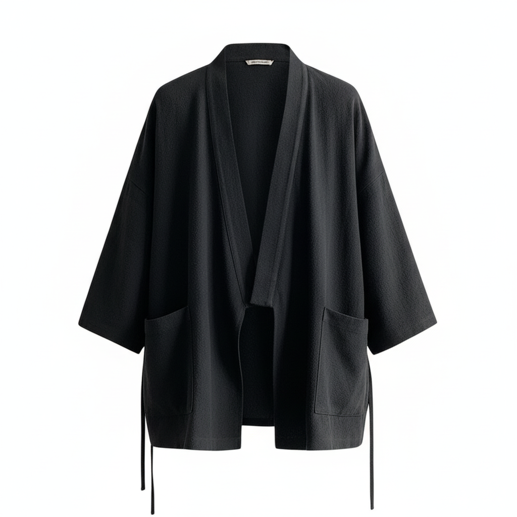 Tsubasa - Cardigan court oversize - Noir