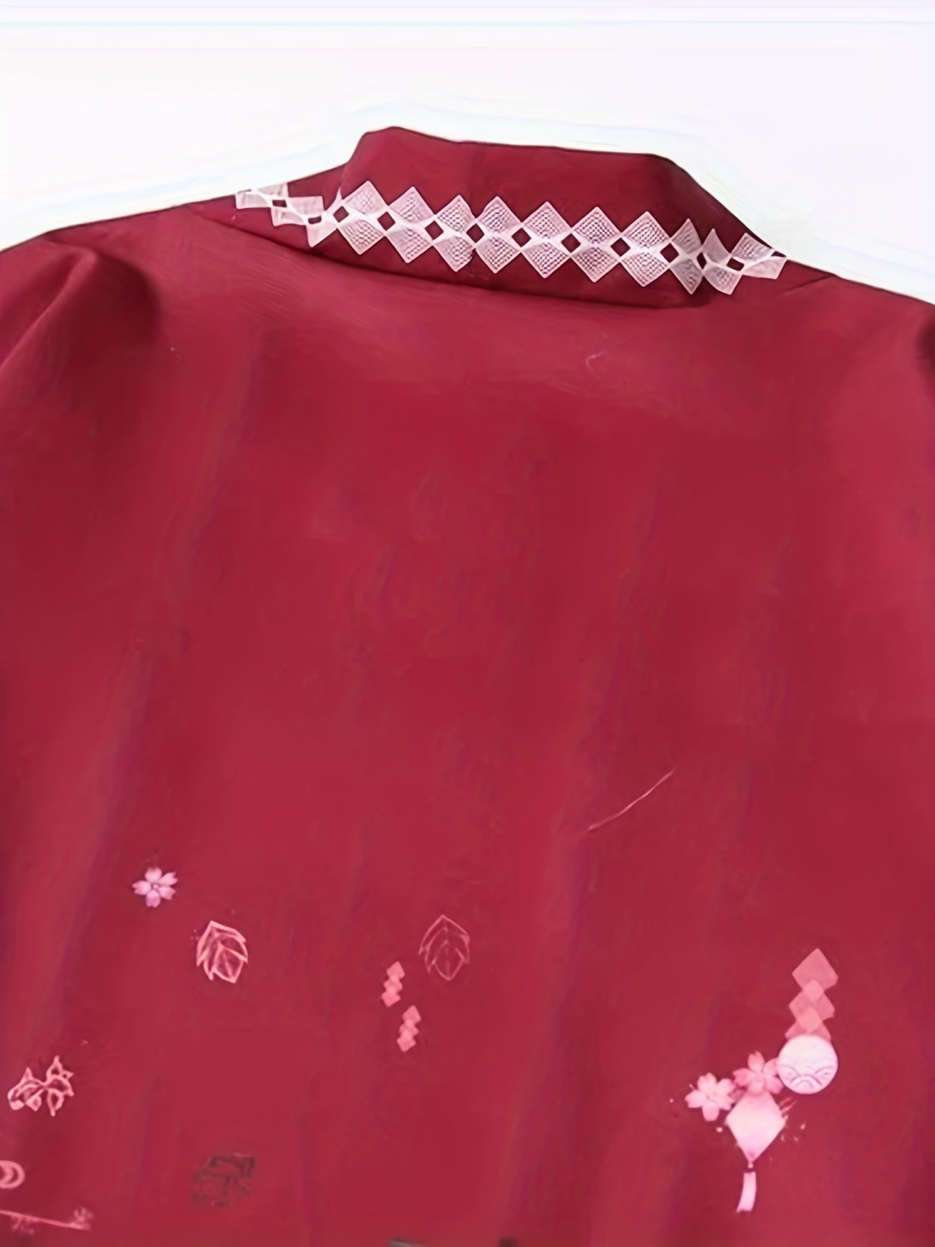 Kādigan Akane - Kimono Japonais - Rouge