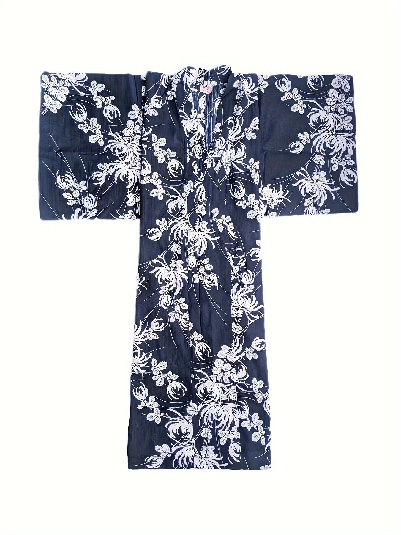 Takeshi - Kimono Japonais Homme Traditionnel -  Bleu