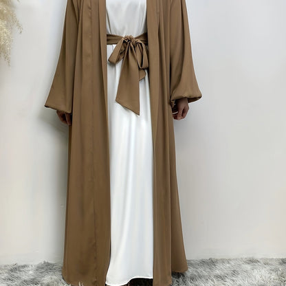 Cha Sumi - Koku Hoshi - Kimono Abaya - Marron