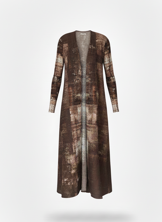 Nawa Modan - Veste Longue Marbré