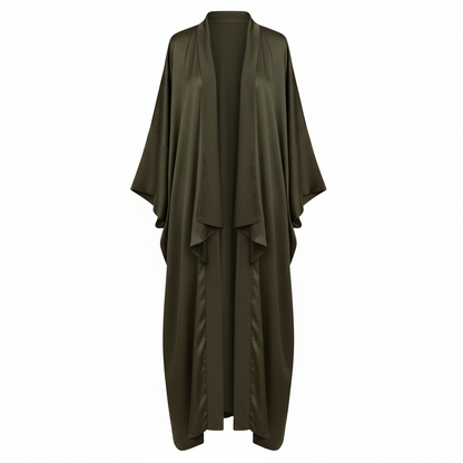 Midori Kaze - Kimono Abaya - Vert