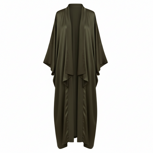 Midori Kaze - Kimono Abaya - Vert