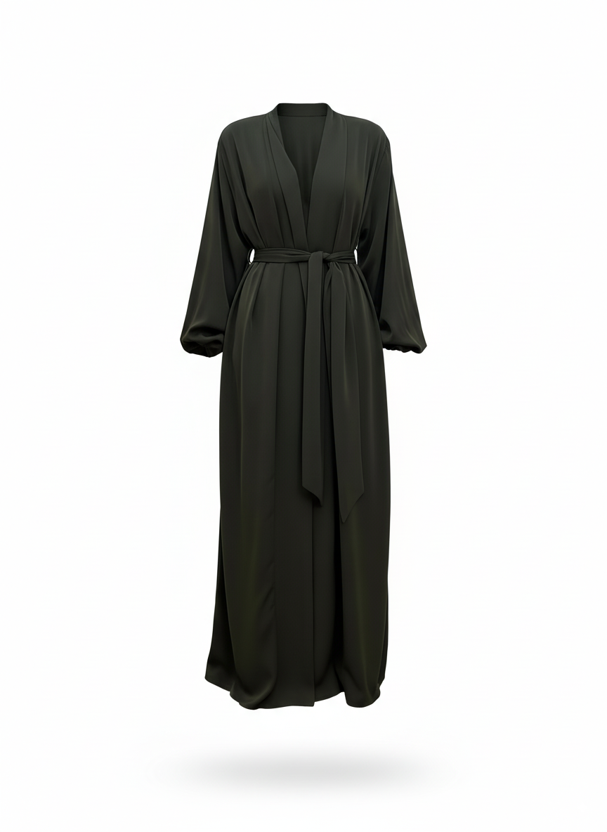 Yami Sabi - Abaya kimono - Vert