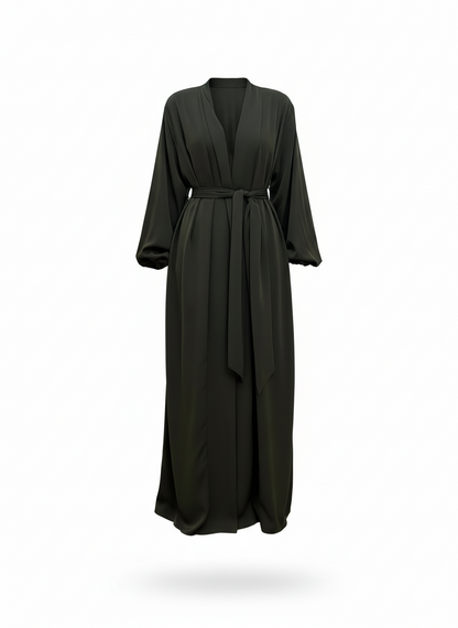 Yami Sabi - Abaya kimono - Vert