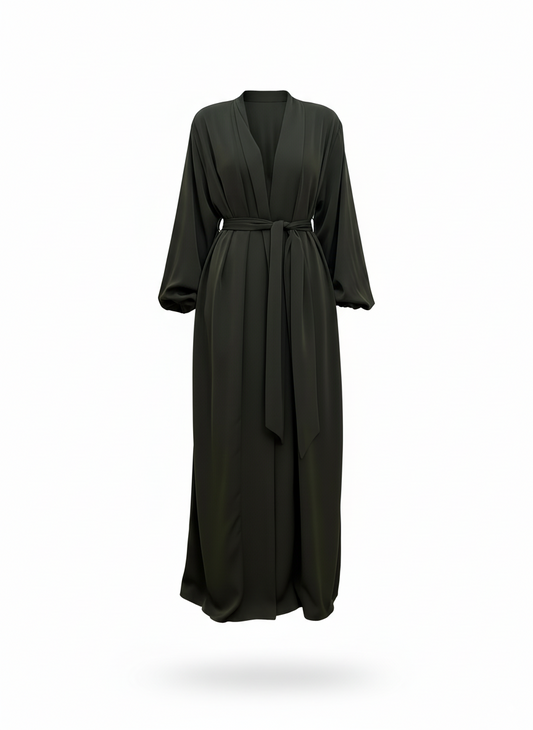 Yami Sabi - Abaya kimono - Vert