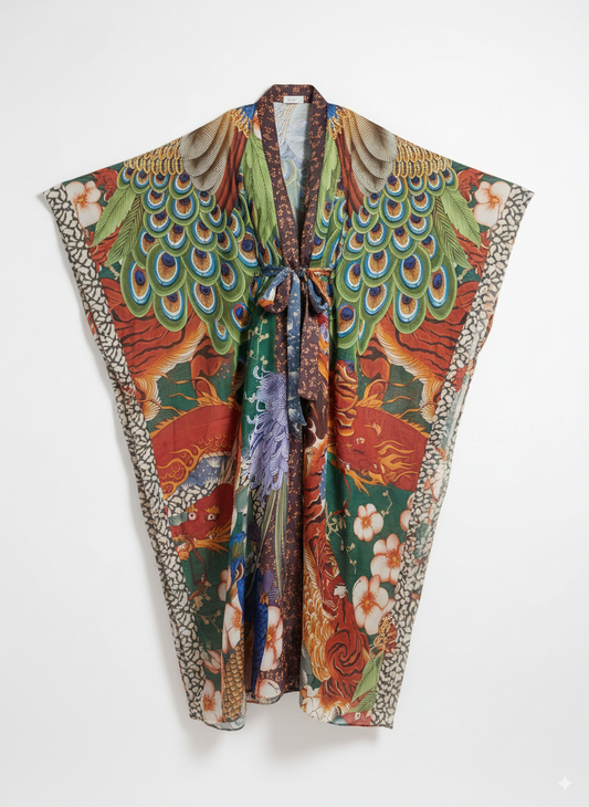 Aogiku - Robe Kimono